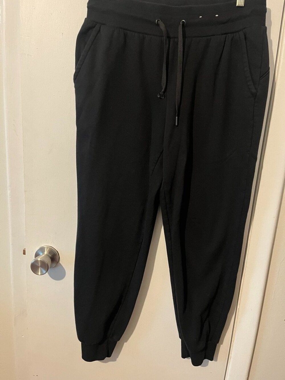 XERSION BLACK DRAWSTRING POCKETS SWEATPANTS SZ M